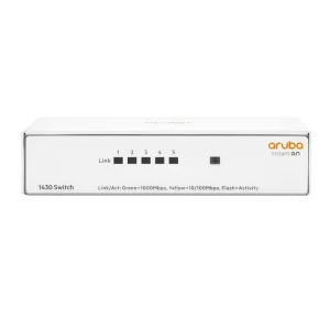 R8R44A Switch HPE Aruba Instant On 1430 5G Switch 5 ports 10 100 1000 non gere