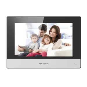 Station dinterphone interieure Hikvision DS KH6320 WTE1 Maroc Interphone video dinterieur Maroc