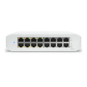 Ubiquiti USW Lite 16 PoE Switch Lite 16 ports 10 100 1000 8 PoE L2