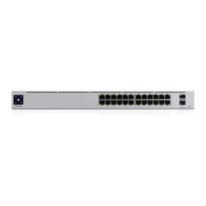 Ubiquiti USW PRO 24 POE Switch 24 ports 10 100 1000 16 PoE 8 PoE 2xSFP dedies L3