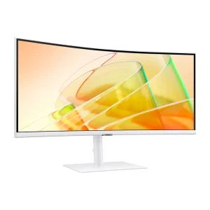 LS34C650TAUXEN Maroc Moniteur Samsung ViewFinity S65TC 34 Maroc Ecran PC incurvée Maroc, La connectivité Thunderbolt 4 vous permet de transférer des vidéos, des données et de l'alimentation via un seul écran avec des ordinateurs portables compatibles