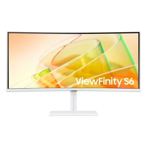 LS34C650TAUXEN Maroc Moniteur Samsung ViewFinity S65TC 34 Maroc Ecran PC incurvée Maroc, cet écran QHD ultra-large d'une résolution de 3440 x 1440 vous permet d'observer les détails en un coup d'œil lorsque vous créez du contenu, regardez des films et jouez.