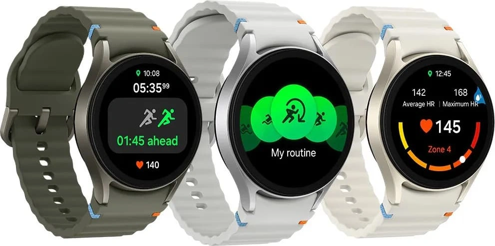 Samsung Galaxy Watch7 BT 40 mm crème Montre connectée Super AMOLED 1.3" NFC Wi-Fi Bluetooth (SM-L300NZEAMEA) 26 SM-L300NZEAMEA Maroc Samsung Galaxy Watch7 BT 40 mm crème Maroc Montre connectée Samsung Super AMOLED Maroc Montre Wi-Fi Bluetooth Maroc, Avec la montre connectée Samsung Galaxy Watch7 BT 40 mm crème bénéficiez d'une expérience confortable, performante et pratique au quotidien.