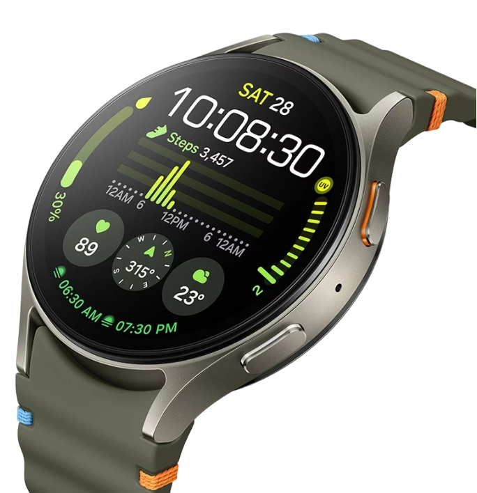 Samsung Galaxy Watch7 BT 40 mm Green Montre connectée Super AMOLED 1.3" NFC Wi-Fi Bluetooth (SM-L300NZGAMEA) 28 SM-L300NZGAMEA Maroc Samsung Galaxy Watch7 BT 40 mm Green Maroc Montre connectée Samsung Super AMOLED Maroc Montre Wi-Fi Bluetooth Maroc, Que ce soit pour le suivi de santé ou pour vos séances sportives, la Galaxy Watch7 BT 40 mm Green possède les outils adaptés à vos besoins.