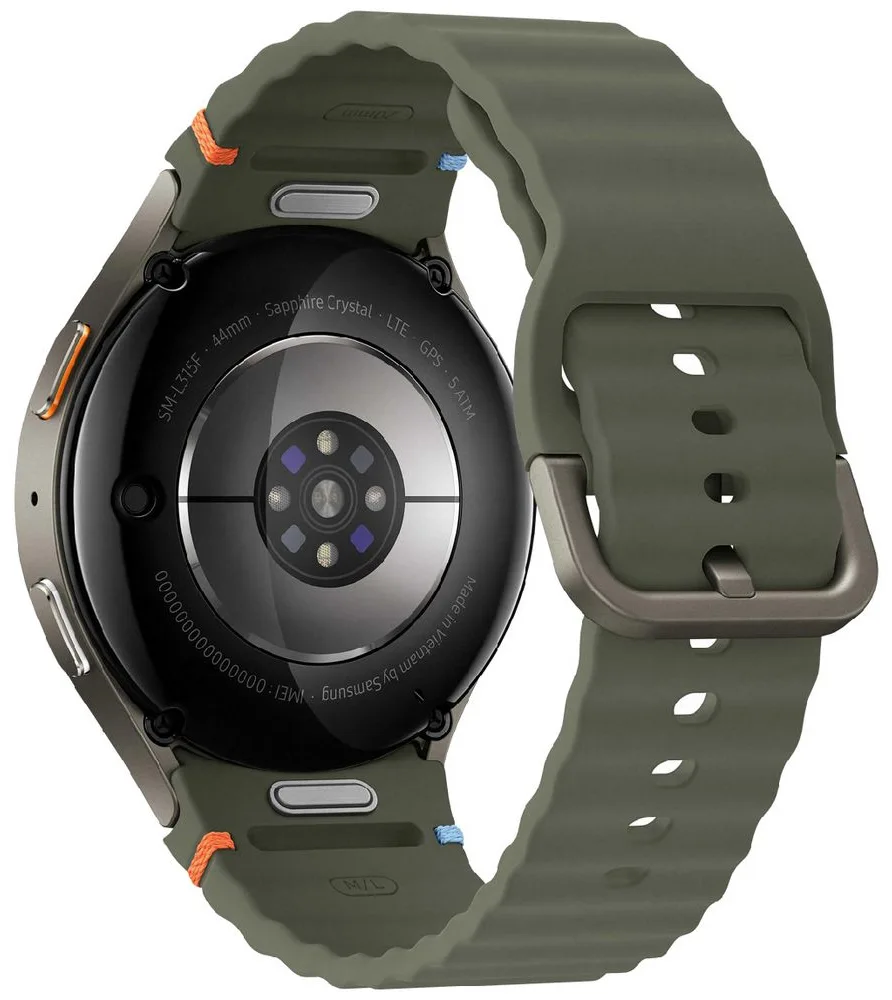 Samsung Galaxy Watch7 BT 44 mm Green Montre connectée Super AMOLED 1.5" NFC Wi-Fi Bluetooth (SM-L310NZGAMEA) 30 SM-L310NZGAMEA Maroc Samsung Galaxy Watch7 BT 44 mm Green Maroc Montre connectée Samsung Super AMOLED Maroc Montre Wi-Fi Bluetooth Maroc, Avec l'application Samsung Health, restez en forme et suivez vos objectifs, peu importe le smartphone Galaxy que vous embarquez avec vous.