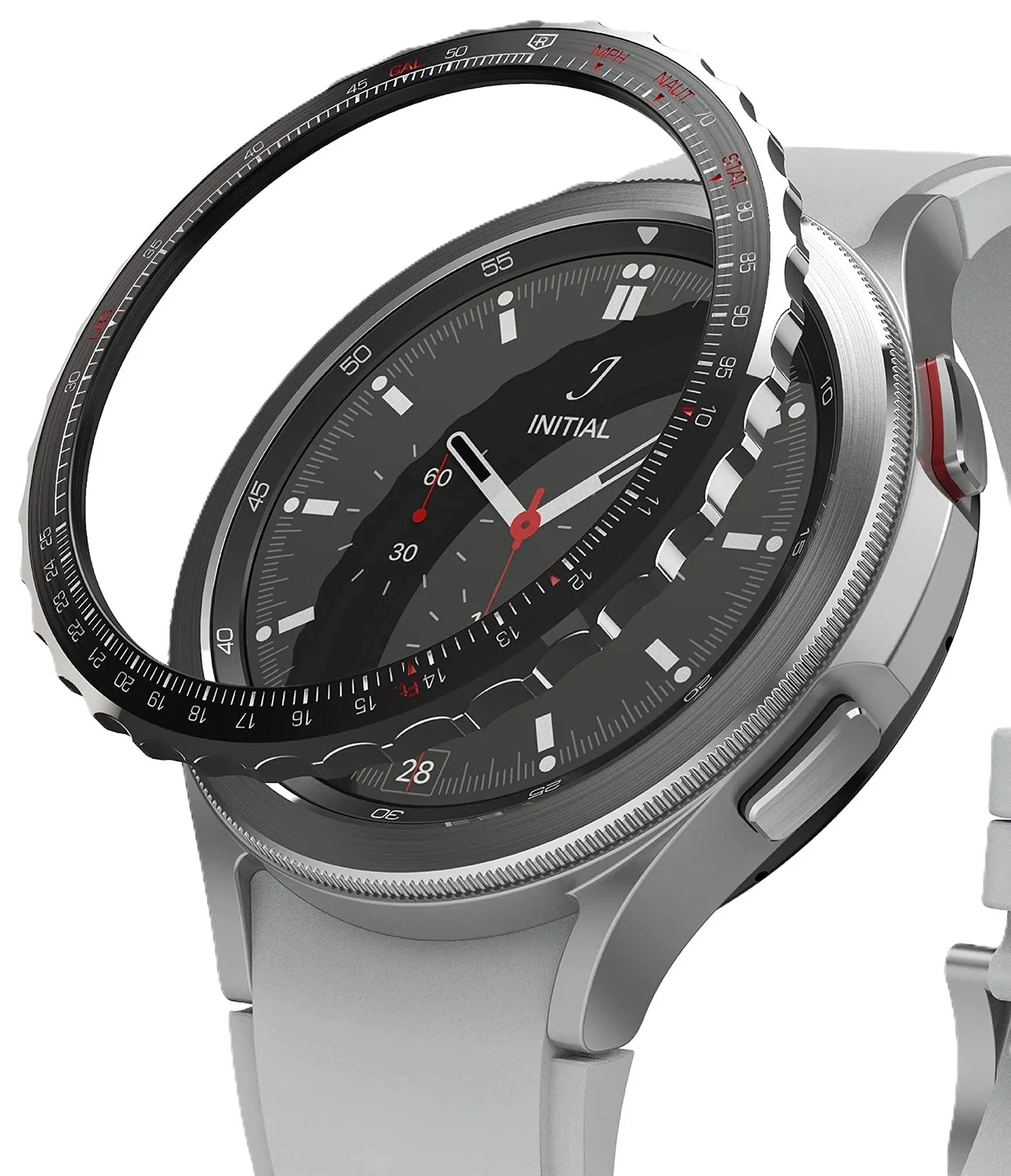 SM-R890NZSAMEA Maroc Samsung Galaxy Watch 4 Classic Silver 46mm Maroc Montre connectée Samsung AMOLED Bluetooth WiFi, Choisissez parmi des cadrans de montre analogiques ou numériques avec une variété d'arrière-plans, de polices et de couleurs en fonction de vos goûts personnels
