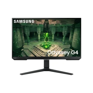 LS27BG400EUXEN Maroc Moniteur de jeu Samsung Odyssey G4 27 Maroc Ecran de jeu 27 Maroc, Avec son taux de rafraîchissement de 240 Hz et son temps de réponse de 1 ms, cet écran Full HD de 1920 x 1080 offre des images fluides et réactives.