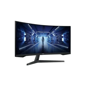 LC34G55TWWMXZN Maroc Moniteur de jeu Samsung Odyssey G5 WQHD Maroc Ecran de jeu incurvé 34 HDR10 Maroc, Parmi ses qualités, profitez d'une dalle VA incurvée (1000R) de 34 pouces avec résolution WQHD, d'une arme redoutable (1 ms, 165 Hz, FreeSync Premium) et d'un design épuré aux bords fins et au look futuriste.