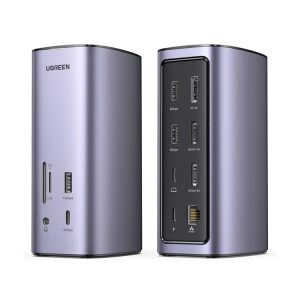 Station d'accueil UGREEN 90325 Maroc Station d'accueil USB-C 13 en 1 PD Maroc, En vous offrant une grande variété de ports et de nombreuses options de connectivité