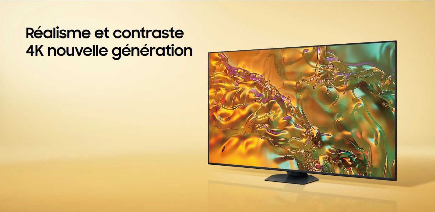 QA55Q80DAUXMV Maroc Smart TV Samsung QLED SERIE Q80D UHD 4K Maroc Samsung QLED TQ55Q80D Maroc Samsung 55Q80D, Vous souhaitez vivre de grands spectacles chez vous ? Optez pour le téléviseur Samsung QLED SERIE Q80D UHD 4K 