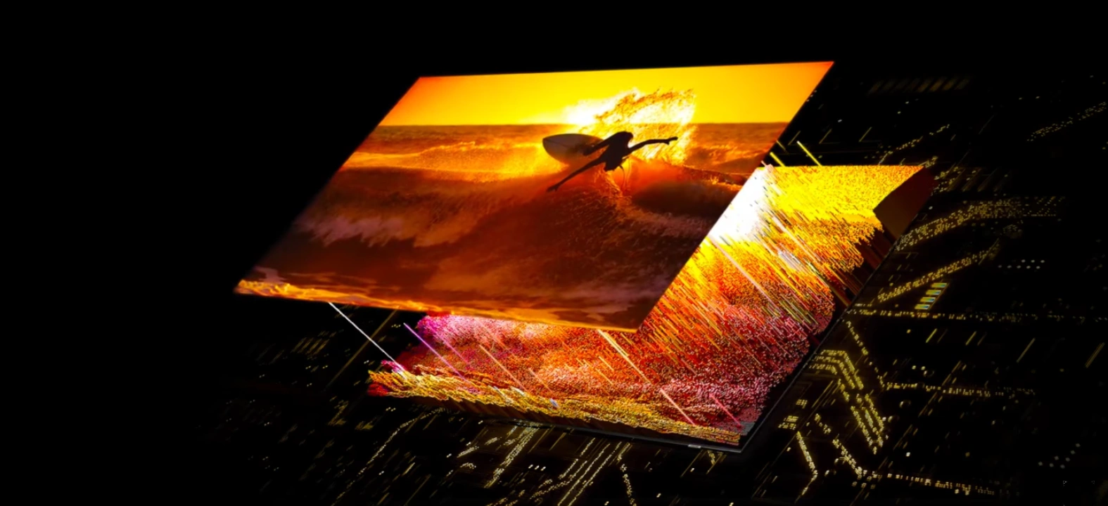 QA55QN85DBUXMV Maroc Smart TV Samsung Neo QLED 4K 55 série 8 Maroc Téléviseur Samsung Neo QLED 55 Maroc, L’évolution du Neo QLED s’appuie sur la technologie Quantum Matrix, qui contrôle avec précision nos Quantum Mini LED exclusives