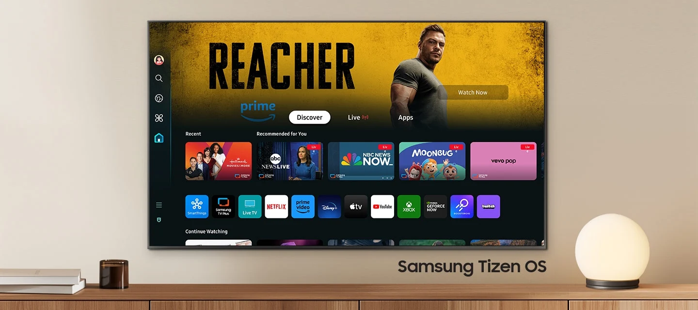 QA55QN85DBUXMV Maroc Smart TV Samsung Neo QLED 4K 55 série 8 Maroc Téléviseur Samsung Neo QLED 55 Maroc, Le processeur 4K optimisé par IA de Samsung crée l’une des meilleures expériences 4K.