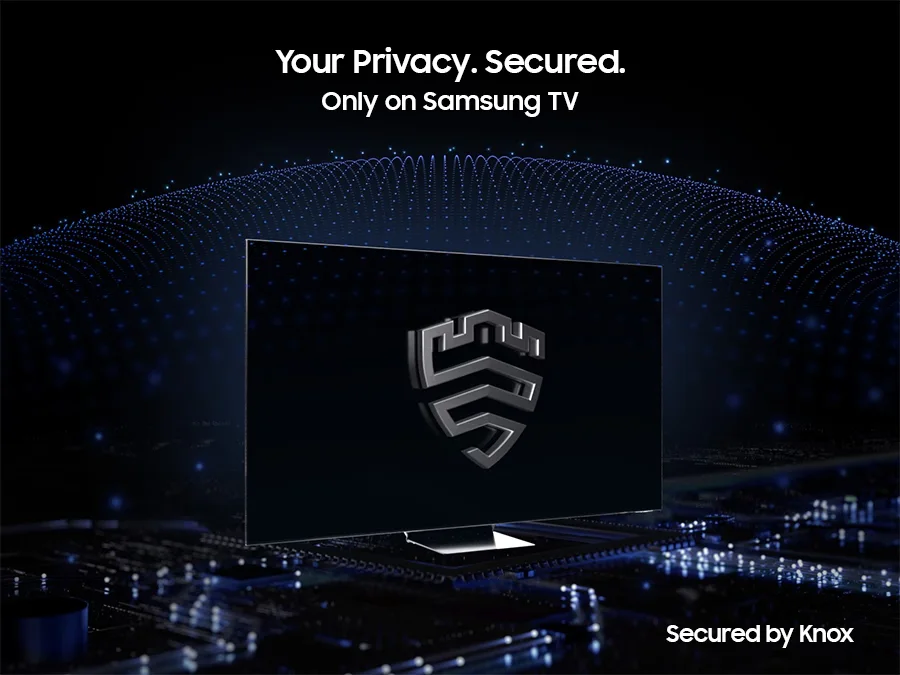 QA55QN85DBUXMV Maroc Smart TV Samsung Neo QLED 4K 55 série 8 Maroc Téléviseur Samsung Neo QLED 55 Maroc, Vos données sensibles telles que les codes PIN et mots de passe sont protégées par plusieurs couches de logiciel et de matériel. 