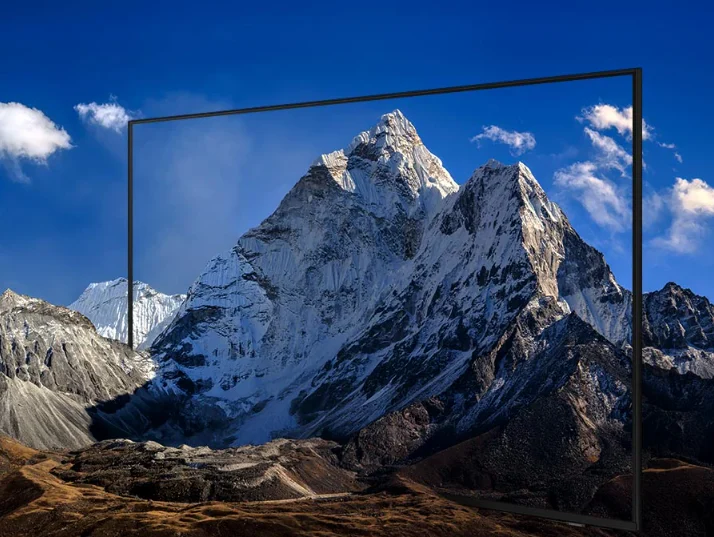 UA43DU7000UXMV Maroc Smart TV Samsung 43 Crystal UHD Serie 7 Maroc Téléviseur Samsung 43 Serie 7 CRYSTAL Maroc, Le design élégant et épuré de la TV Samsung attire votre regard sur l'image. Conçu dans un style minimaliste avec un design sans bords, votre écran est magnifique sous tous les angles.