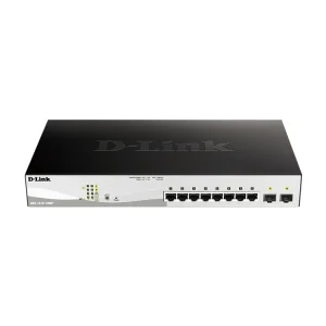 Switch D-Link DGS-1210-10MP Maroc Switch 8 ports Gigabit PoE Maroc Commutateur D-Link 8 ports PoE Maroc, La fonction de contrôle de flux IEEE 802.3x permet aux serveurs de se connecter directement au commutateur pour des transferts de données rapides et fiables.