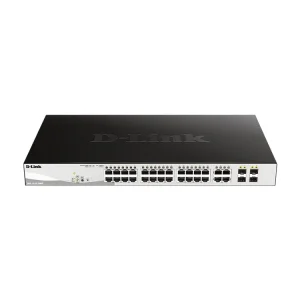 Switch D-Link DGS-1210-28MP Maroc Switch 24 ports Gigabit PoE Maroc Commutateur 24 ports Gigabit PoE 370W D-Link Maroc, La fonction de contrôle de flux IEEE 802.3x permet aux serveurs de se connecter directement au commutateur pour des transferts de données rapides et fiables.