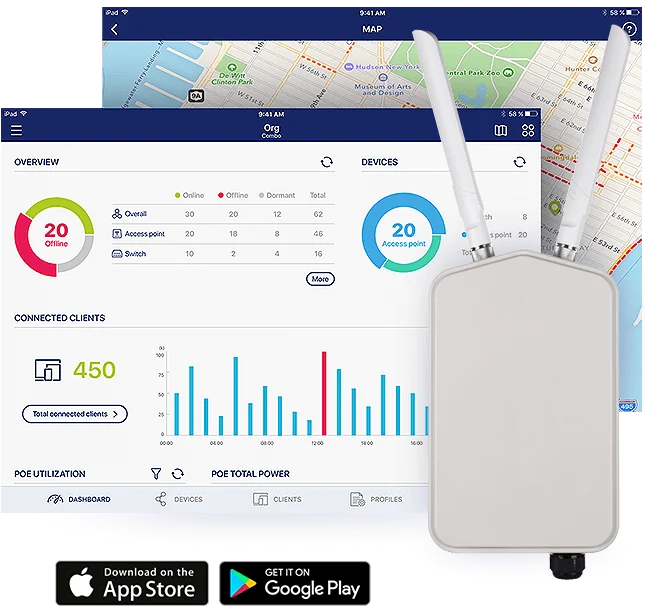 Point d'accès D-Link DBA-3621P Maroc Point d'accès Wi-Fi extérieur Maroc Point d'accès Nuclias cloud Maroc, Nuclias Cloud est notre solution la plus simple disponible et permet à toute organisation disposant de n'importe quel niveau de ressources informatiques de configurer 