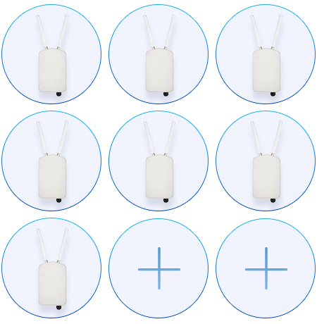 Point d'accès D-Link DBA-3621P Maroc Point d'accès Wi-Fi extérieur Maroc Point d'accès Nuclias cloud Maroc, Nuclias Cloud est conçu pour une évolutivité illimitée, vous permettant ainsi de toujours vous adapter aux besoins de votre entreprise.