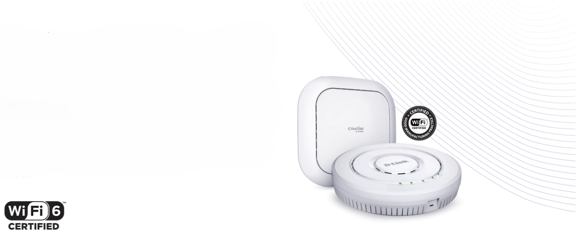Point d'accès D-Link DBA-X2830P Maroc Point d'accès Wi-Fi 6 Maroc Point d'accès cloud Nuclias AX3600 Maroc, Le label Wi-Fi CERTIFIED 6™ atteste de la réussite d'une série de tests rigoureux réalisés par la Wi-Fi Alliance, une organisation internationalement reconnue