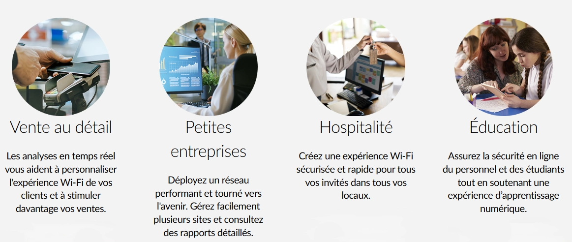 Point d'accès D-Link DBA-X2830P Maroc Point d'accès Wi-Fi 6 Maroc Point d'accès cloud Nuclias AX3600 Maroc, Contrairement aux autres solutions de cette catégorie, aucune licence de fonctionnalités supplémentaires n'est requise et les prix ne sont pas basés sur le nombre d'utilisateurs.