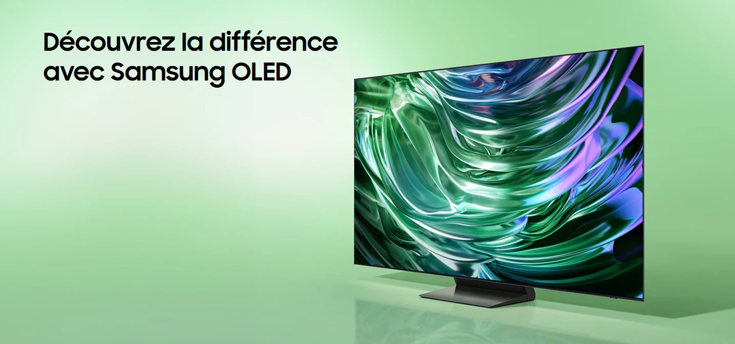 QA55S90DAUXMV Maroc Smart TV Samsung 55 OLED S90D 4K Maroc Samsung 50 OLED 4K TQ6090D Maroc Samsung OLED TQ55S90D Maroc, Le Samsung OLED 4K 55 S90D est un téléviseur qui allie performance, design et fonctionnalités avancées. Il offre une qualité d'image et de son exceptionnelle 
