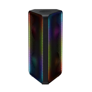 MX-ST40B/MV Maroc Samsung MX-ST40B Maroc Tour de son ultra Bluetooth Maroc Samsung Sound Tower MX-ST40B Maroc, Deux haut-parleurs intégrés émettent un son incliné l'un par rapport à l'autre, générant une large zone de couverture sonore.