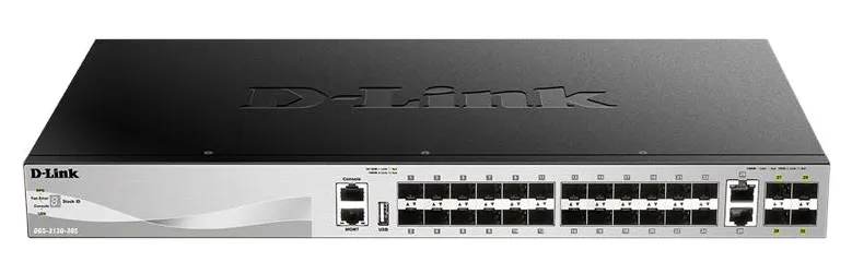 Switch D-Link DGS-3130-30PS Maroc Switch 24 ports SFP Maroc Commutateur géré 24 ports SFP D-link Maroc, Le DGS-3130-30S offre aux utilisateurs les dernières fonctionnalités de sécurité, telles que les listes de contrôle d'accès (ACL) multicouches et de contenu de paquets