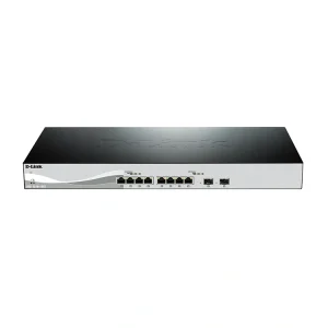 Switch D-Link DXS-1210-10TS Maroc Switch 8 ports 10 Gigabit Maroc Commutateur 10 Gigabit 8 ports SFP D-link Maroc, Ces commutateurs intègrent des ventilateurs intelligents avec capteurs de chaleur internes qui surveillent et détectent les variations de température et réagissent en adaptant la vitesse des ventilateurs à chaque température. À basse température