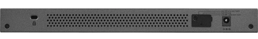 Switch Netgear GS116PP Maroc Switch 16 ports Gigabit PoE Maroc Commutateur non géré 16 ports Netgear Maroc, Ce commutateur a été testé pour offrir des performances fiables, avec une priorisation du trafic 802.1p et la prise en charge des trames géantes pour une intégration réseau transparente