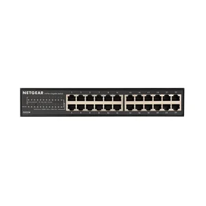 Switch Netgear GS324 Maroc Switch 24 ports Gigabit Maroc Commutateur non géré 24 ports Netgear Maroc, Avec ses 24 ports Gigabit Ethernet, il offre une connectivité réseau rapide, fiable et instantanée
