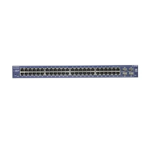 Switch Netgear GS748T Maroc Switch manageable niveau 2 Maroc Switch 48 ports Gigabit 4xSFP Maroc Switch 48 ports Netgear Maroc, Ce switch permet l'optimisation de la bande passante et de la densité, pour des performances et des capacités remarquables