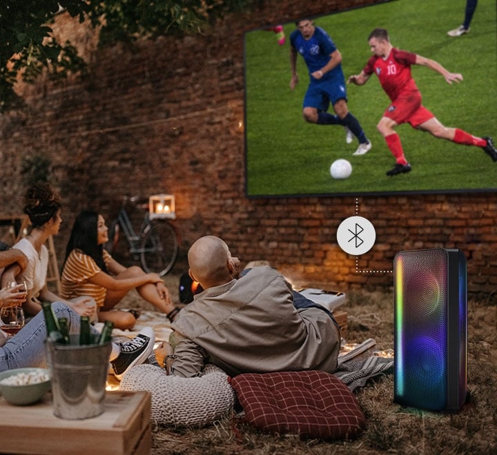 MX-ST40B/MV Maroc Samsung MX-ST40B Maroc Tour de son ultra Bluetooth Maroc Samsung Sound Tower MX-ST40B Maroc, Connectez la Sound Tower Samsung MX-ST40B à votre TV via Bluetooth pour profiter de votre musique sans fil.