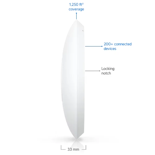 Ubiquiti UniFi U7 Lite Maroc Point d'accès Wi-Fi 7 Maroc Point d'accès Maroc Ubiquiti Maroc U7-Lite Maroc, Équipé de la technologie WiFi 7, cet access point Ubiquiti UniFi U7 Lite offre des performances inégalées avec 4 flux spatiaux, permettant une couverture allant jusqu'à 115 m².