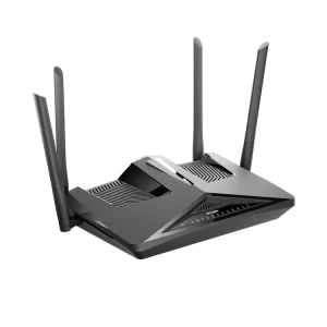Routeur D-Link DSL-X1852E/MME Maroc Routeur modem AX1800 Maroc Routeur Wi-Fi 6 VDSL2/ADSL2 Maroc, Grâce à la technologie bi-bande et aux multiples ports Gigabit Ethernet, votre domicile devient un hub de connexion fluide pour tous vos appareils, aujourd'hui, demain et au-delà.