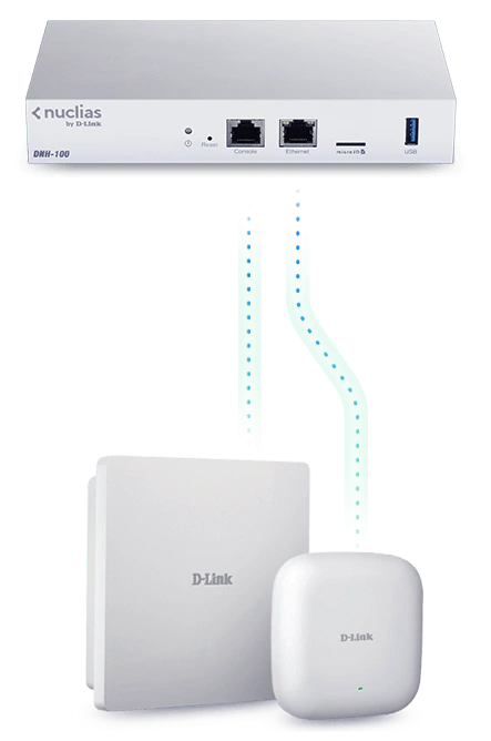 Nuclias Connect D-Link DNH-100 Maroc Controller Nuclias Connect Wireless Maroc Controller points d'accès Maroc, Le hub centralise la surveillance et la gestion de tous les points d'accès sans fil de votre réseau. Conçu pour s'intégrer parfaitement aux environnements réseau,