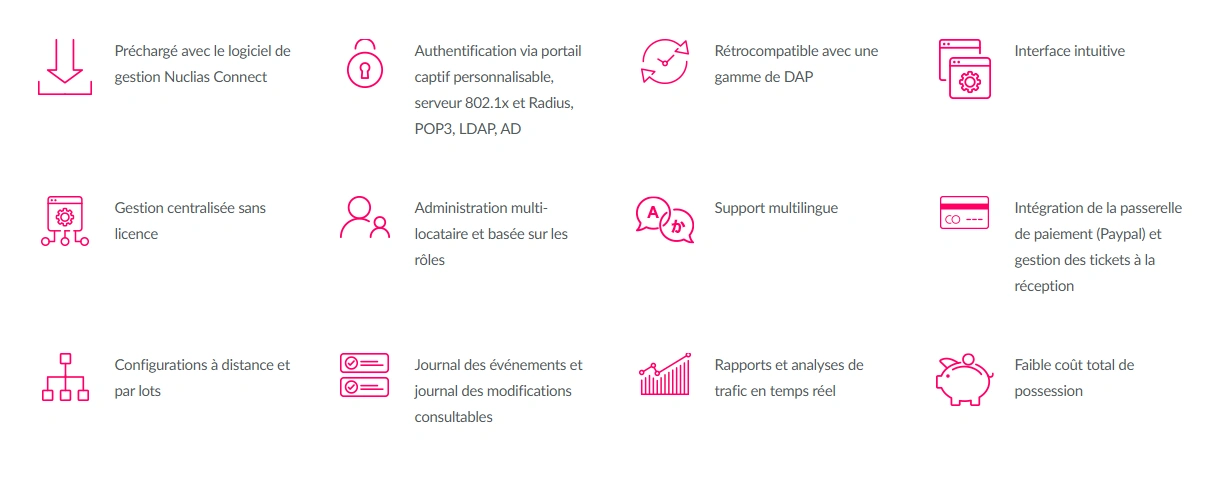 Nuclias Connect D-Link DNH-100 Maroc Controller Nuclias Connect Wireless Maroc Controller points d'accès Maroc, Conçu pour les PME et les grandes entreprises, le Nuclias Connect Hub permet aux administrateurs réseau de gérer jusqu'à 100 points d'accès via un seul appareil