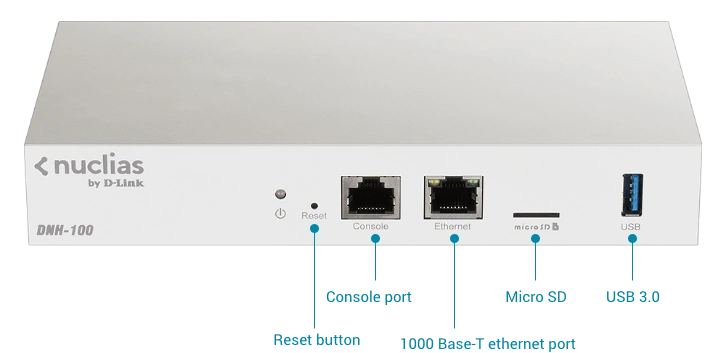 Nuclias Connect D-Link DNH-100 Maroc Controller Nuclias Connect Wireless Maroc Controller points d'accès Maroc, Le D-Link DNH-100 Nuclias Connect Hub est un contrôleur autonome préinstallé avec le logiciel de gestion de réseau centralisé Nuclias Connect