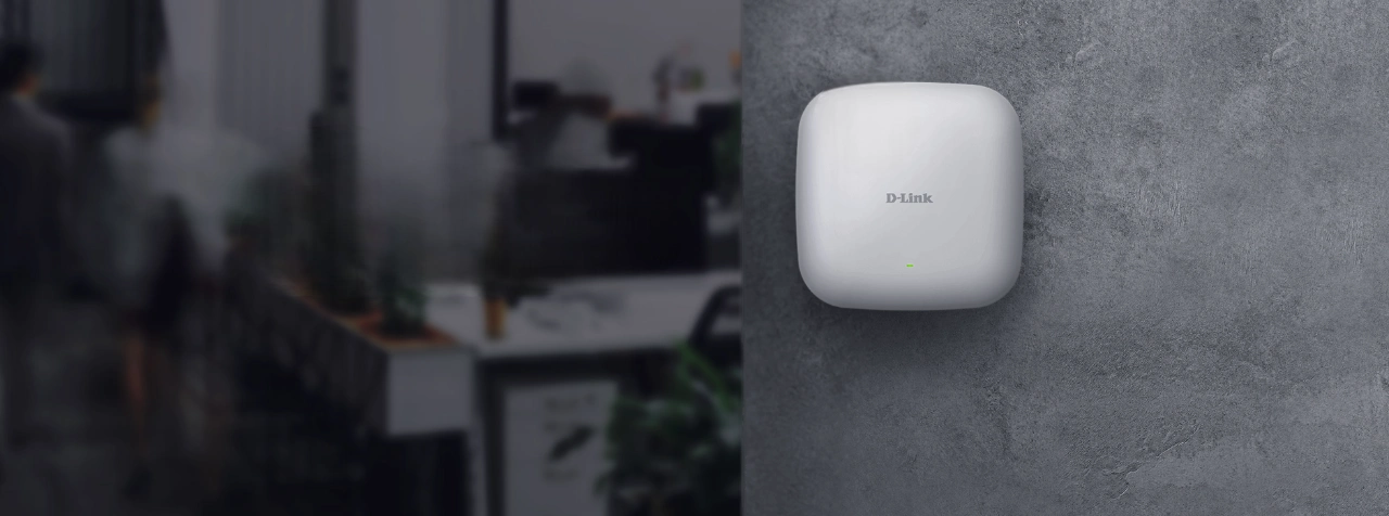 Point d’accès D-Link DAP-2682 Maroc D-Link Nuclias Connect AC2300 Maroc Point d’accès Wi‑Fi D-Link, Il peut être fixé au plafond, au mur ou posé sur un bureau. La prise en charge PoE facilite les déploiements sans nécessiter de lignes électriques supplémentaires. 