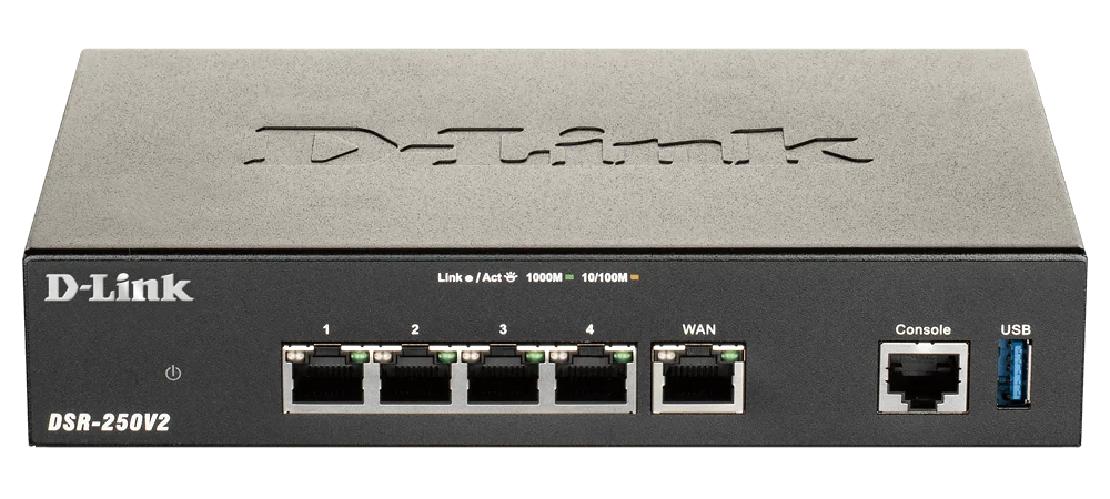 Routeur D-Link DSR-250V2 Maroc Routeur VPN Maroc Routeur VPN IPsec Maroc, Les routeurs à services unifiés D-Link de la sérieDSR-250V2 offrent des solutions réseau sécurisées et performantes pour répondre aux besoins croissants des PME.
