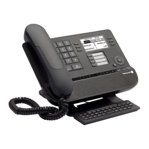 Téléphone Alcatel-Lucent 8029S Maroc Téléphone IP numérique Maroc 3MG27218FR Maroc, Sa conception ergonomique, avec un pied inclinable, permet une installation sur mesure dans l'espace de travail.