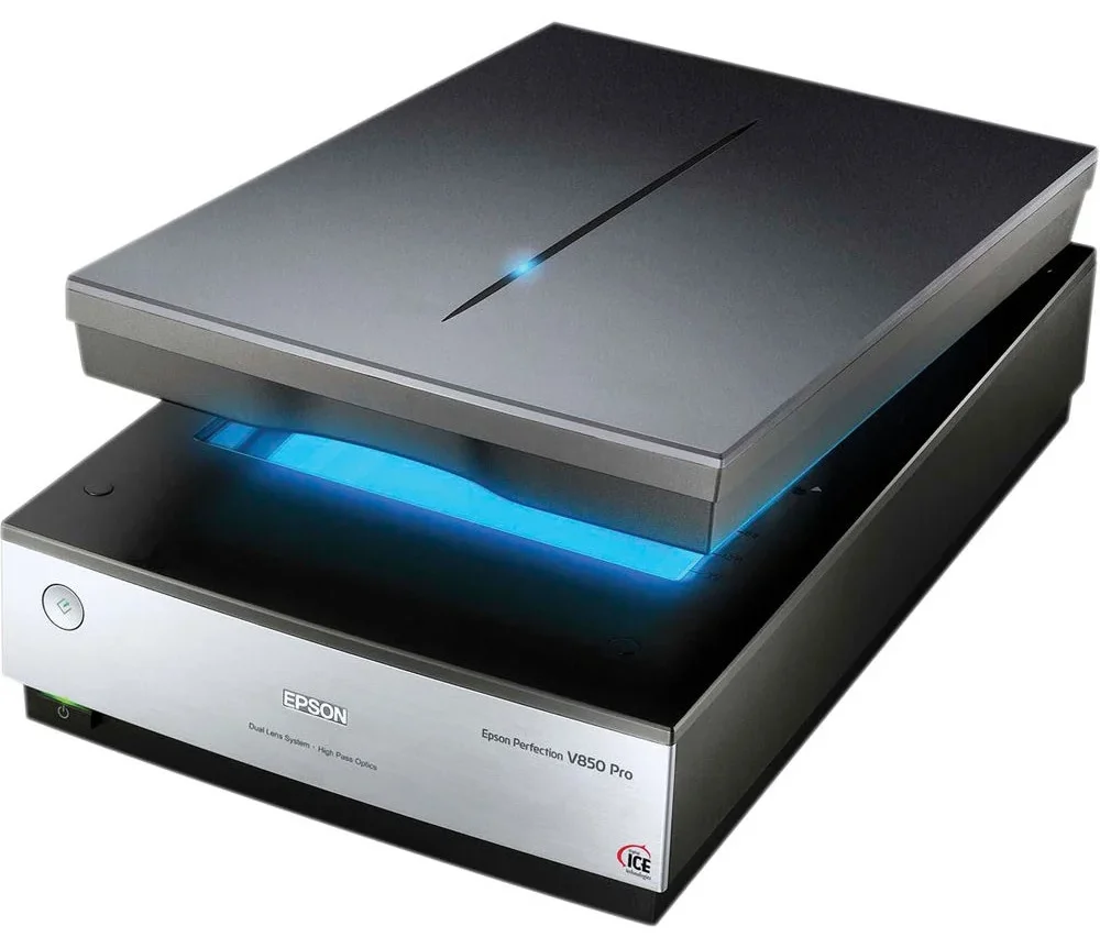 Scanner Epson Perfection V850 Pro Maroc Scanner à plat Maroc Scanner à plat pour photos et films Maroc B11B224401 Maroc, Notre technologie LED Epson ReadyScan signifie que le temps de préchauffage est inférieur à une seconde, ce qui permet une numérisation quasi instantanée.