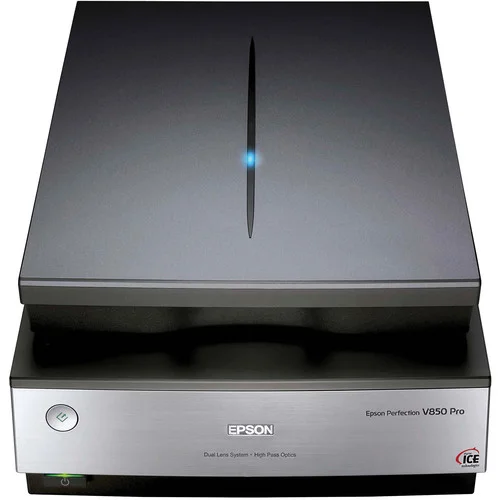 Scanner Epson Perfection V850 Pro Maroc Scanner à plat Maroc Scanner à plat pour photos et films Maroc B11B224401 Maroc, Idéal pour aider les photographes professionnels et les passionnés de photographie à convertir leurs films et photos en images de grande qualité. Vos photographies et vos films n’auront jamais été d’aussi bonne qualité avec le tout dernier scanner V850 Pro d’Epson