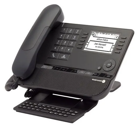 Téléphone Alcatel 8039 IP Maroc Téléphone numérique IP Maroc Téléphone numérique Maroc 3MG27104FR Maroc, Le téléphone Alcatel 8039 est un téléphone fixe performant pour les standards téléphoniques Alcatel-Lucent. Le téléphone Alcatel 8039 offre un son exceptionnel, en mode mains libres ou en mode combiné. 