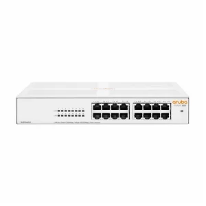 Aruba Instant On 1430 16G Switch 16 ports 10/100/1000 non géré (R8R47A) 26 R8R47A Maroc Commutateur Aruba Instant On 1430 16G Maroc Switch 16 ports Aruba Maroc Commutateur 16 ports non géré Maroc, Ces commutateurs faciles d’utilisation offrent des fonctionnalités Gigabit Ethernet de couche 2 à un prix abordable pour relier et partager des ressources quotidiennes, comme des imprimantes et des points d’accès, sans configuration réseau complexe.