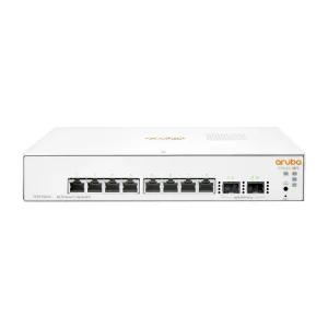 JL680A Maroc Commutateur Aruba Instant On 1430 8G 2SFP Maroc Switch 8 ports Aruba Maroc Commutateur 8 ports géré Maroc, Ces commutateurs Ethernet à couche 2+ gérés par le cloud sont constitués de modèles Ethernet Gigabit à 8, 24 et 48 ports PoE de classe 4 (c'est-à-dire PoE+) et Gigabit Ethernet non PoE