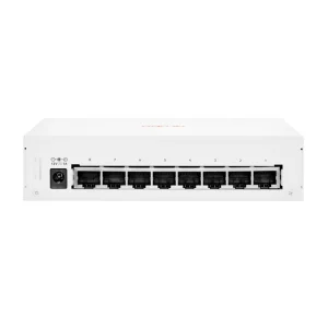 La série HPE Aruba Instant On 1430 8G comprend des commutateurs Gigabit Ethernet non géré de couche 2 prêts pour le déploiement dans sept modèles de configurations PoE et non PoE