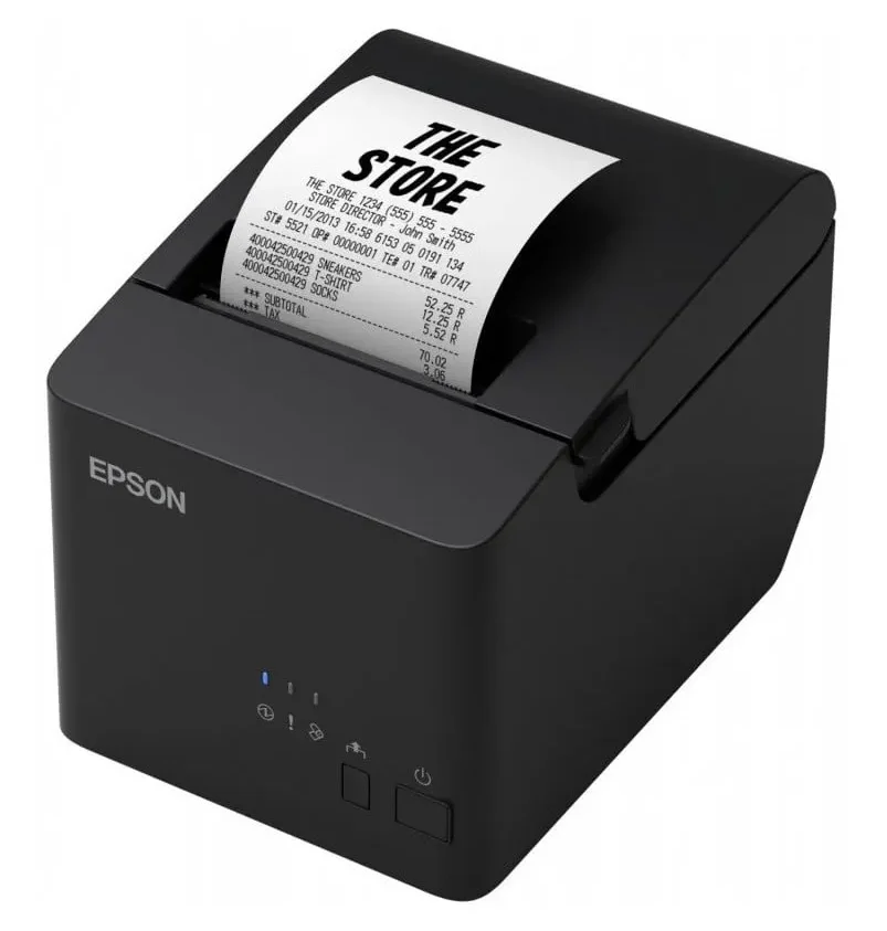 Imprimante à reçu Epson Epson TM-T20X (052) Maroc Imprimante de tickets Maroc C31CH26052 Maroc Imprimante POS Maroc, Le Epson TM-T20X (052) est livré avec des interfaces USB série et Ethernet intégrées. USB + Serial et ethernet font du modèle un investissement à long terme.

