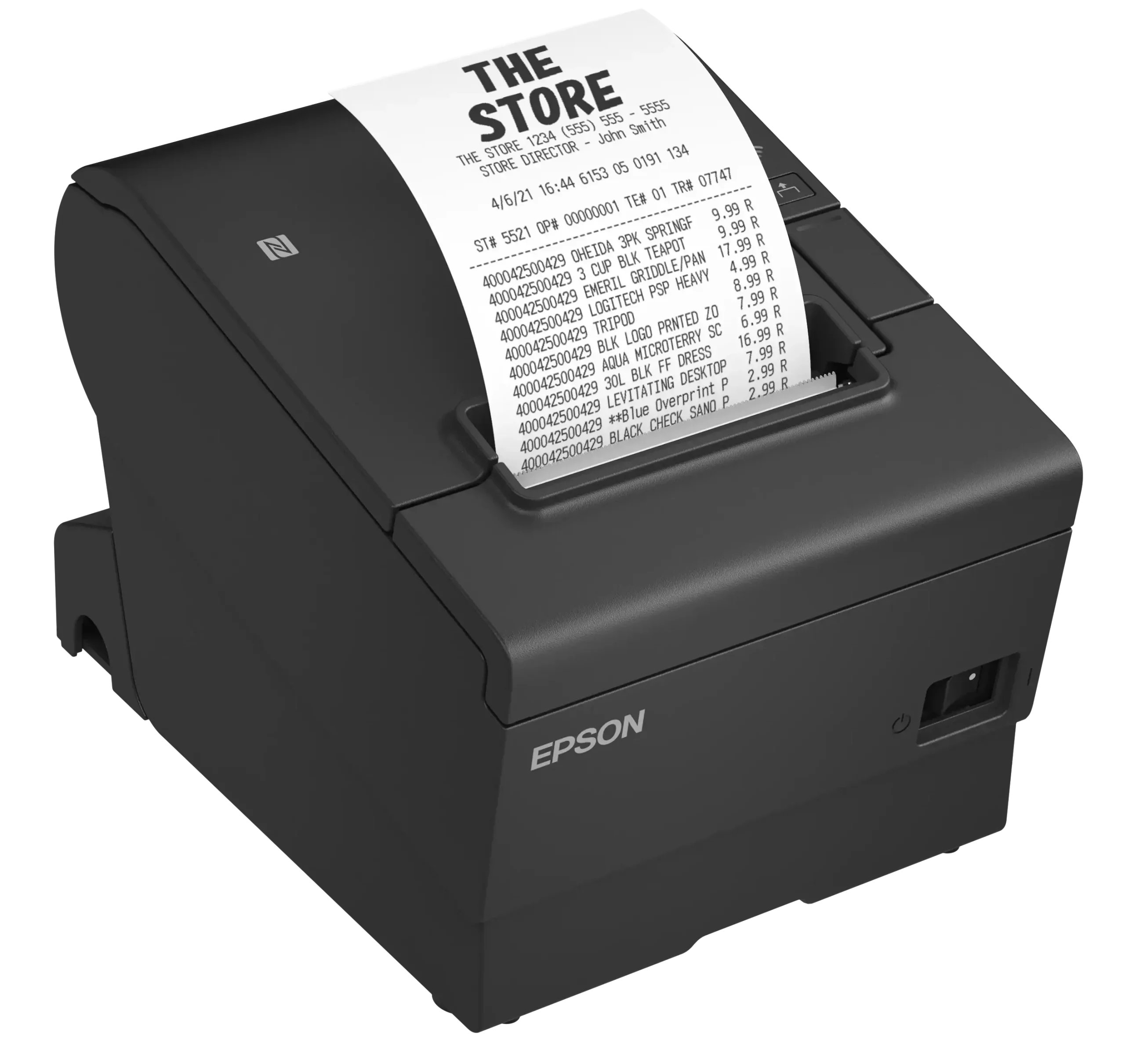 Epson TM-T88V II (112) Imprimante tickets 180 dpi USB Ethernet RS232 (C31CJ57112) 26 Imprimante tickets Epson TM-T88V II (112) Maroc Imprimante ticket Maroc C31CJ57112 Maroc Imprimante de reçus Maroc, Grâce à ses vitesses d'impression très élevées (500 mm/s), l'imprimante de tickets Epson TM-T88V II (112) est idéale pour les zones d'encaissement à forte affluence.