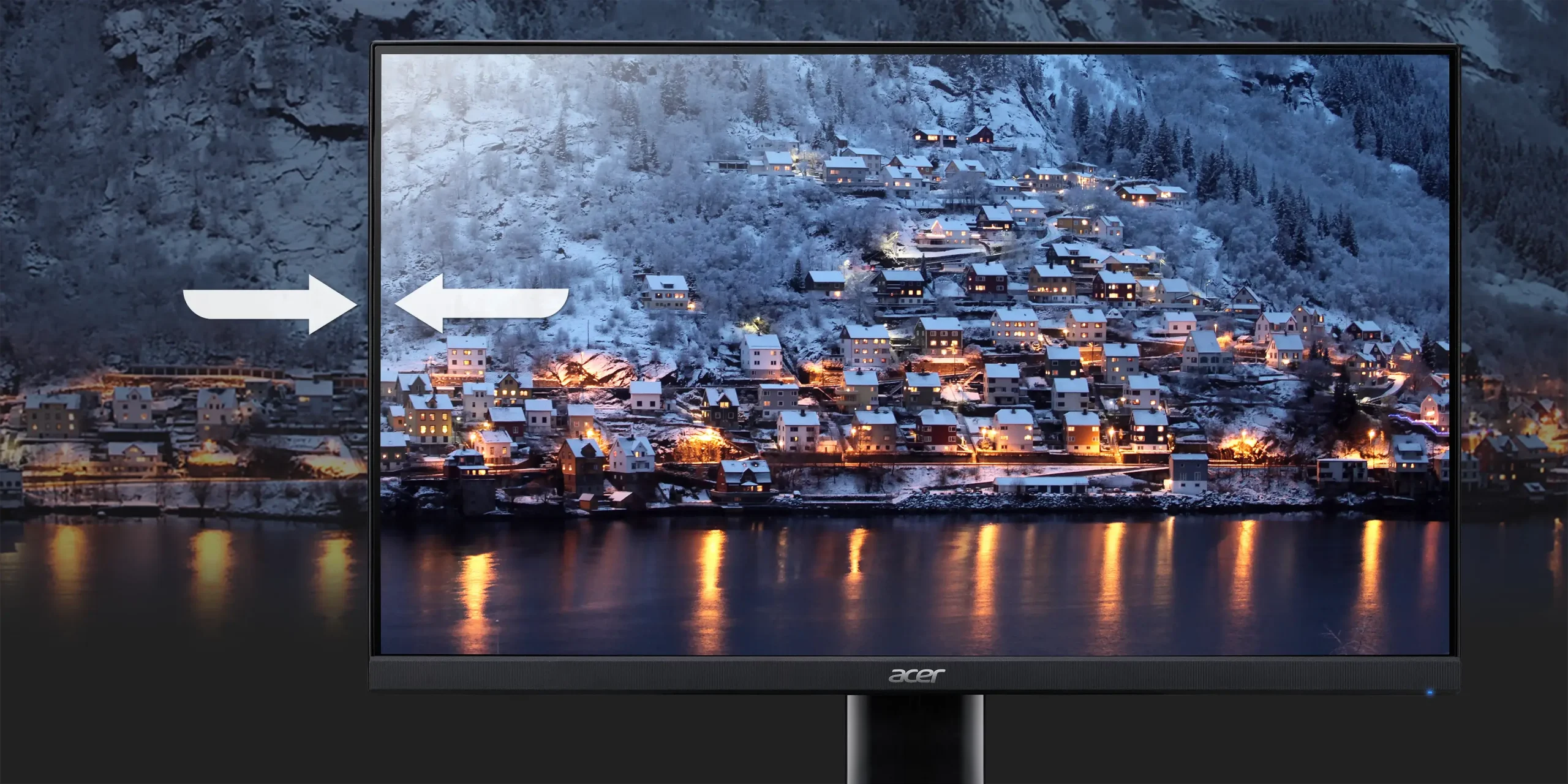 Moniteur Acer KA272E Maroc Écran 27 Full HD Maroc Acer UM.HX2EE.E13 Maroc Moniteur Acer 27Maroc Ecran de pc Maroc, Avec l'Acer KA272E, profitez d'une surface d'affichage encore plus large grâce à sa conception quasi sans bordure et décupliez vos possibilités.