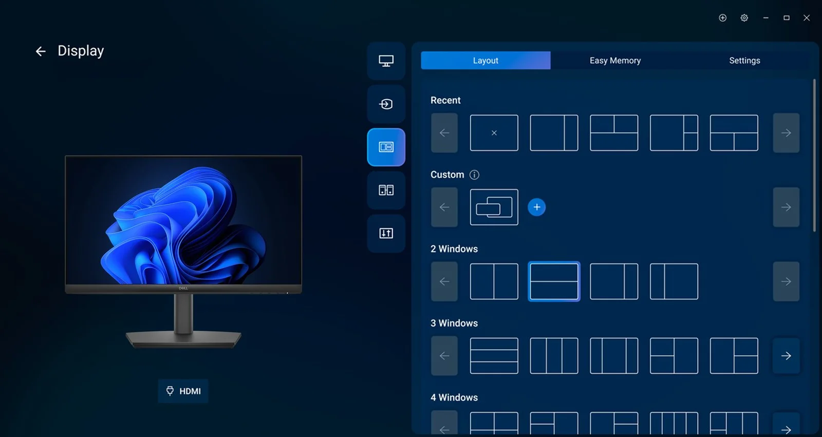 Moniteur Dell E2725H Maroc Écran 27 Full HD Maroc Dell E2725H-3Y Maroc Moniteur Full HD Maroc Ecran de pc Maroc, Dell Display and Peripheral Manager est une solution innovante qui apporte une nouvelle dimension à la gestion de votre espace de travail. Grâce à la fonction EasyArrange, les utilisateurs peuvent facilement organiser les applications sur les écrans